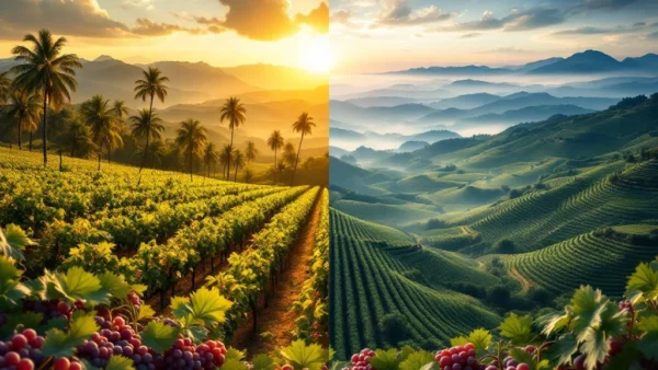 Welke invloed heeft het klimaat van Brazilië op de wijnproductie?