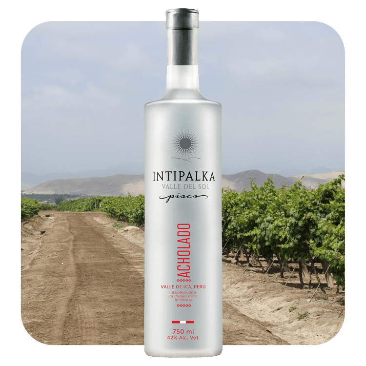 Intipalka Pisco Puro Acholado